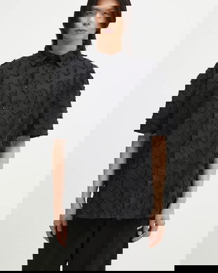 Daily Paper cămașă din bumbac Trophy Shield Ss Shirt