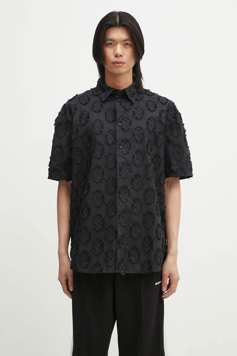 Daily Paper cămașă din bumbac Trophy Shield Ss Shirt