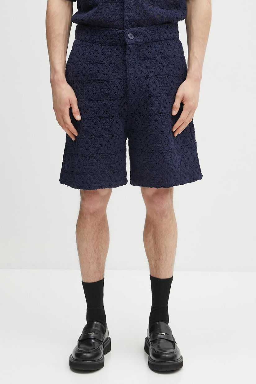 Daily Paper pantaloni scurți Lace Shield Short