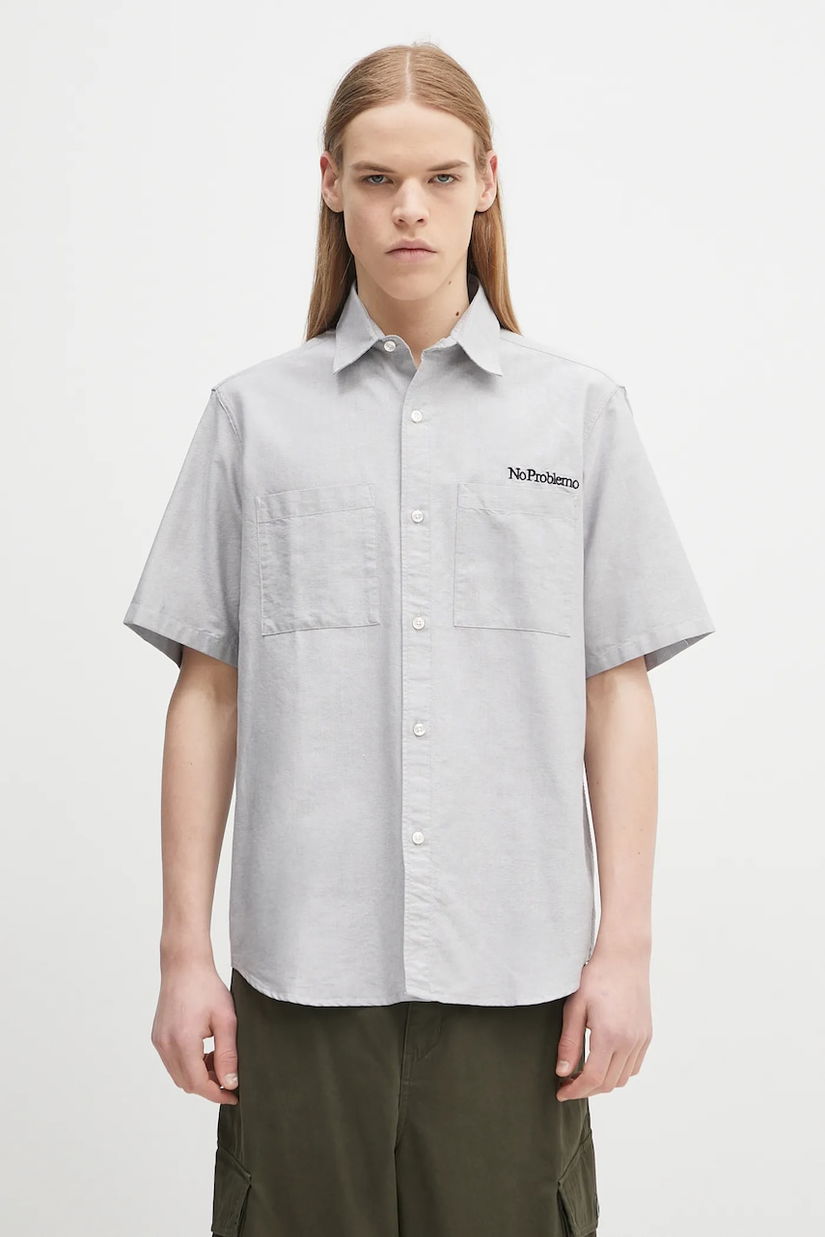 No Problemo cămașă din bumbac SS Uniform Shirt