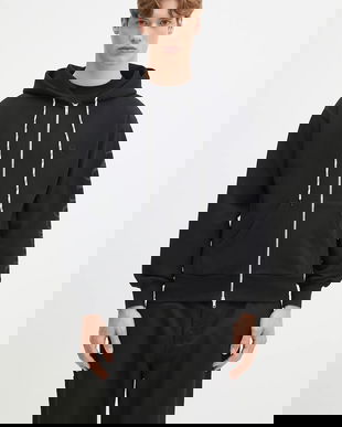 No Problemo hanorac de bumbac Alien-O Zip Through Hoodie