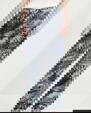 No Problemo jeansi Apocalypse Jacquard Bagi Jean