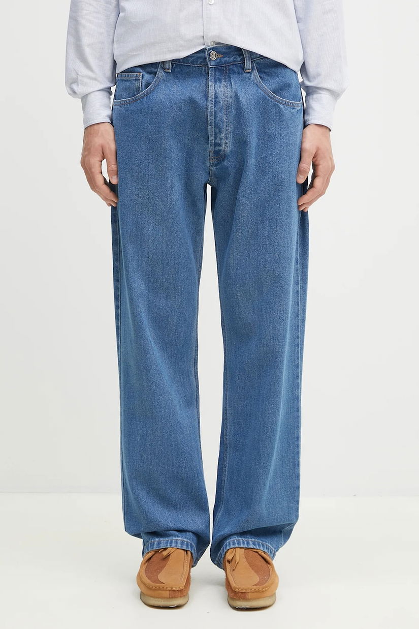 No Problemo blugi din bumbac Bagi Jean