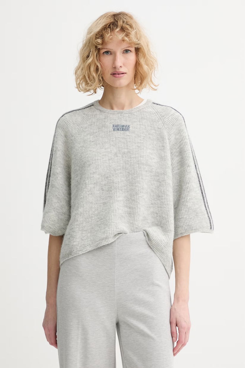 American Vintage pulover din amestec de alpaca