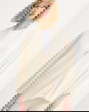 American Vintage cardigan din amestec de lână