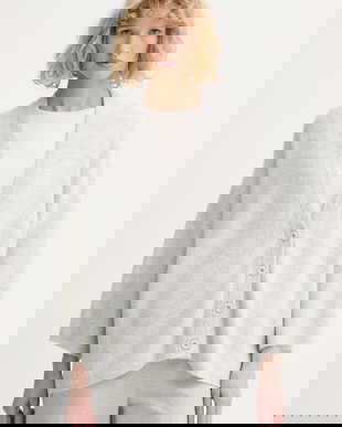 American Vintage cardigan din amestec de lână