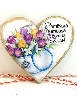 Martisor personalizat pentru doctor, medic