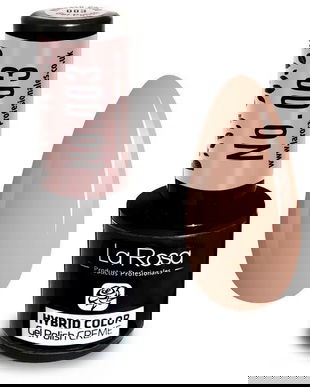 Lac de unghii La Rosa Profesionales Creme hybrid gel 003 light beige, 9 ml