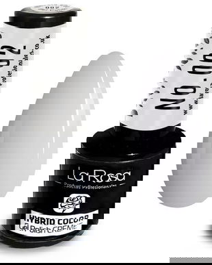 Lac de unghii La Rosa Profesionales Creme hybrid gel 002 pearl, 9 ml