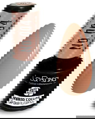 Lac de unghii La Rosa Profesionales Creme hybrid gel 004 beige, 9 ml
