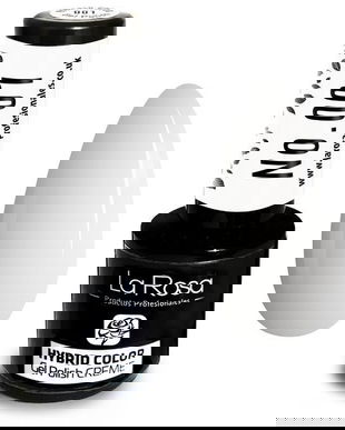 Lac de unghii La Rosa Profesionales Creme hybrid gel 001 white, 9 ml