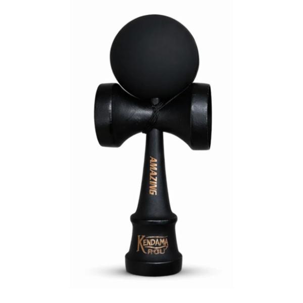 Kendama profesională din lemn, Amazing, negru mat