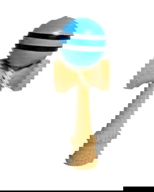 Mini Kendama Albastră 12 cm