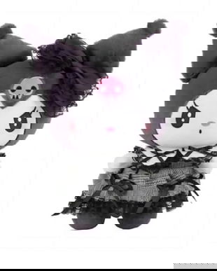 Jucărie de pluș Kuromi, 30 cm