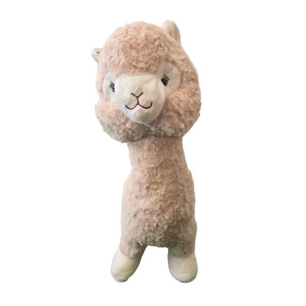 Jucărie de pluș, Alpaca, Culoare crem, 65 cm