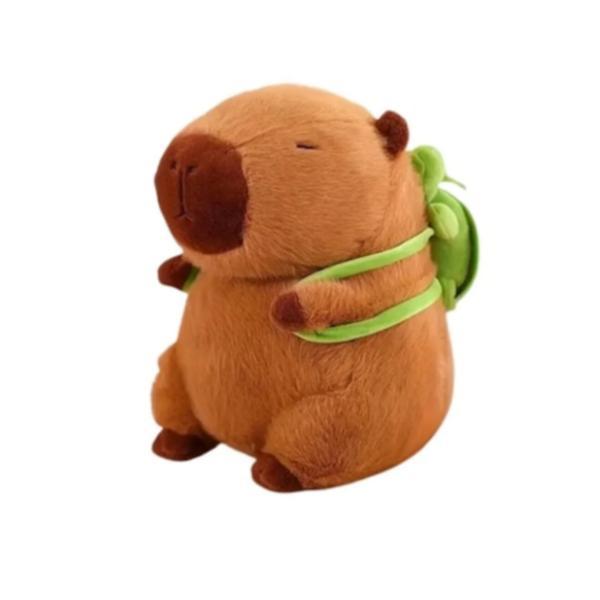 Capibara de pluș de 35 cm cu rucsac Broscuta