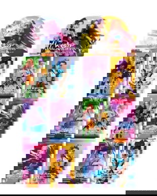 Set 6 Plicuri Cartonașe K-op Demon Hunters