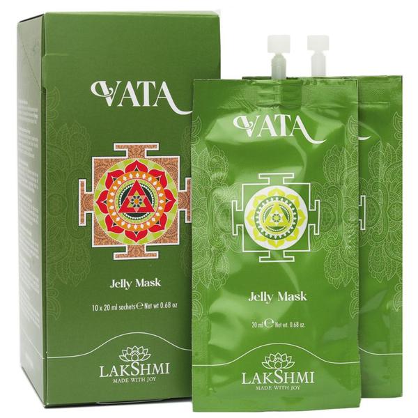 Masca Faciala Regeneratoare cu Babassu pentru Tenul Uscat - Lakshmi Vata Jelly Mask, 10 x 20 ml