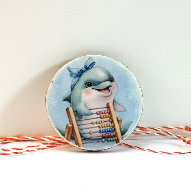 Martisoare copii - delfin