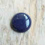 Cabochon blue goldstone, 25 mm
