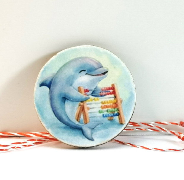 Martisor copii - delfin