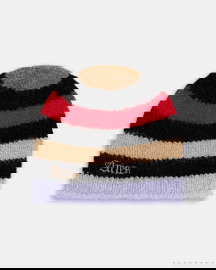 Aries pălărie din amestec de lână Brushed Stripe