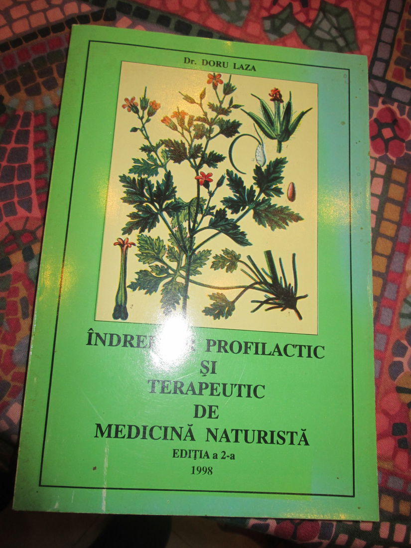 1998 Indreptar profilactic si terapeutic de medicina naturista