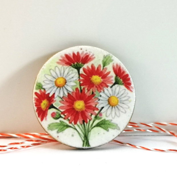 Martisoare cu flori - gerbera