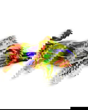 Taur-figurina din sticla Murano