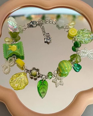 "Lemon Tree" handmade bracelet