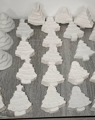 Figurine de iarna pentru pictat