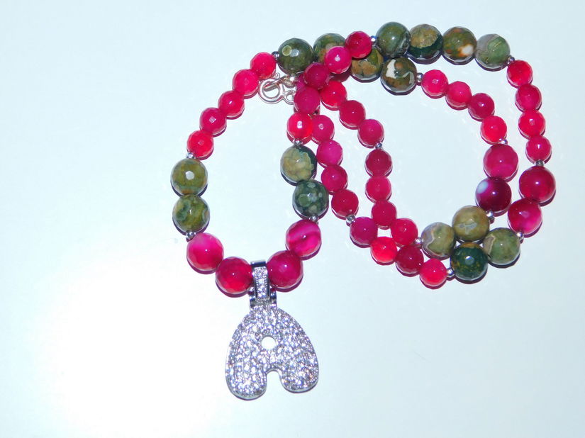 Esarfe de lux - Sieger - Italia, 2  fete ,  nouam,  colier  cuart si zirconii, nou, cadou