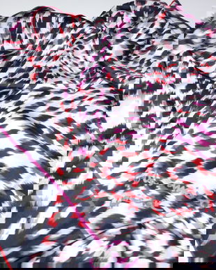 EMANUEL  UNGARO,  esarfa  noua   originala, editie  limitata,  cadou  brosa noua zirconii  asortata