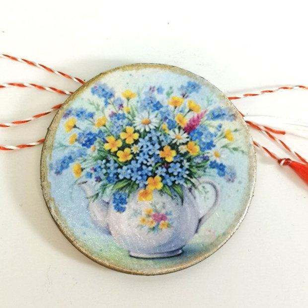 Martisor cu flori de camp