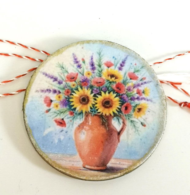 Martisor cu flori de camp