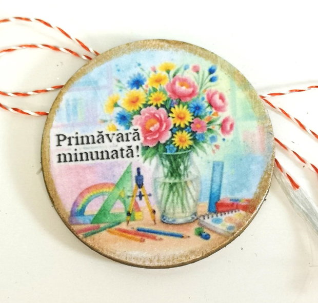 Martisor personalizat profesoara matematica