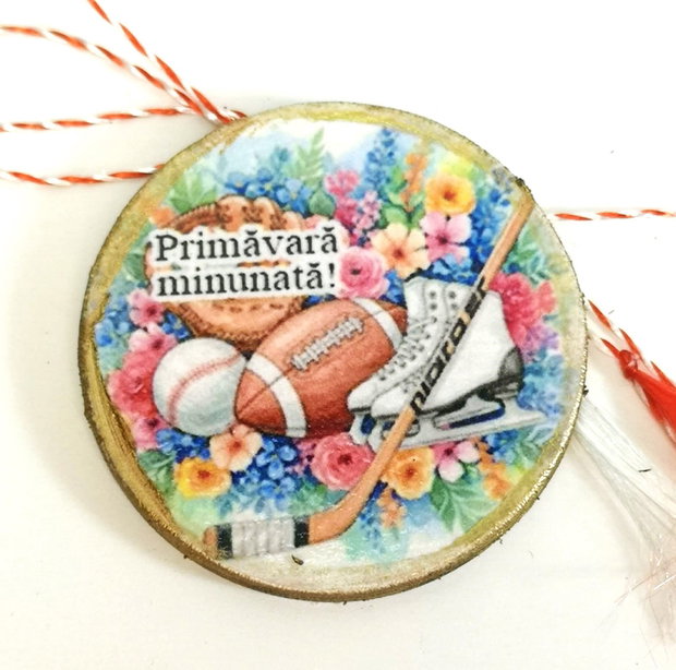 Martisor perosnlizat profesoara educatie fizica, sport