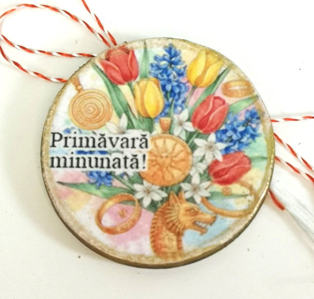 Martisor personalizat profesoara istorie