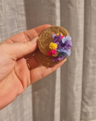 Martisor palariute cu flori criogenate