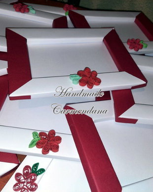 Rame  cu floare quilling