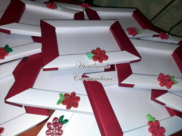 Rame cu floare quilling