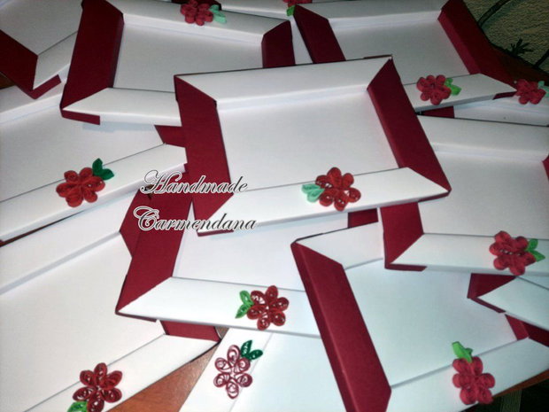 Rame cu floare quilling