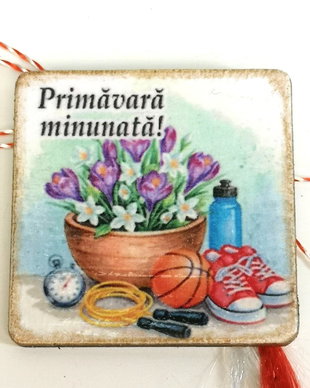 Martisor personalizat profesoara educatie fizica, sport