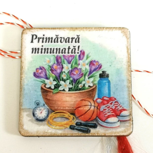 Martisor personalizat profesoara educatie fizica, sport