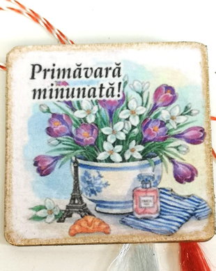 Martisor personalizat profesoara limba franceza