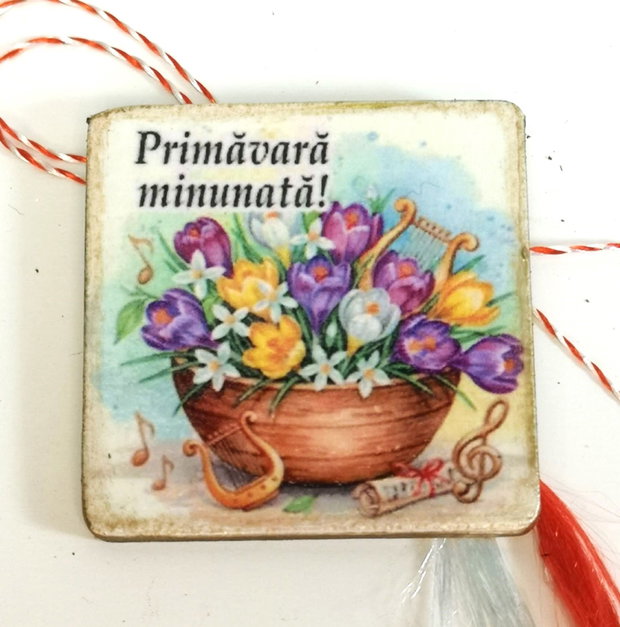Martisor personalizat profesoara educatie muzicala, muzica