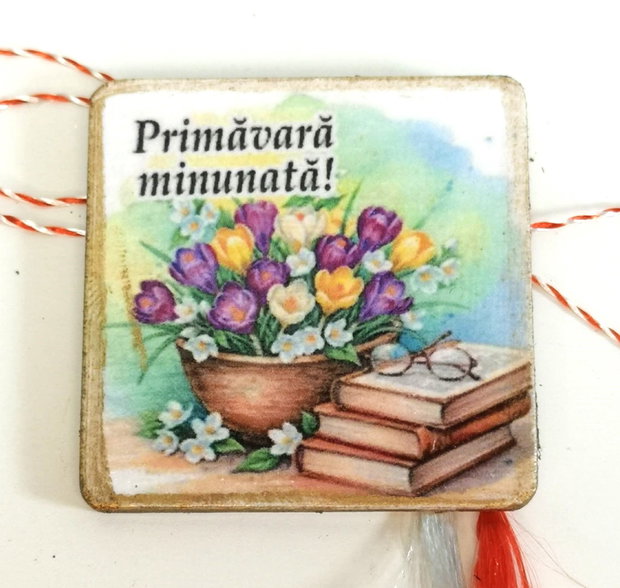 Martisor personalizat profesoara limba romana, diriginta, directoare