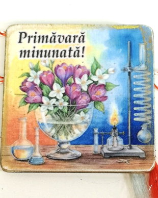 Martisor personalizat profesoara fizica