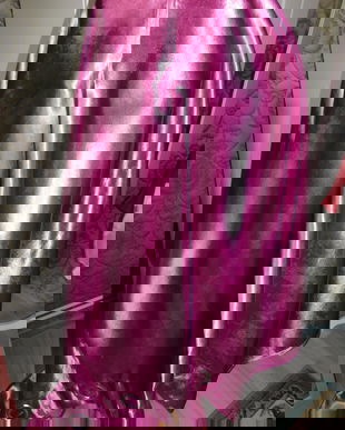 2  draperii noi, satinate,  inele metalice,  elegante,  deosebite