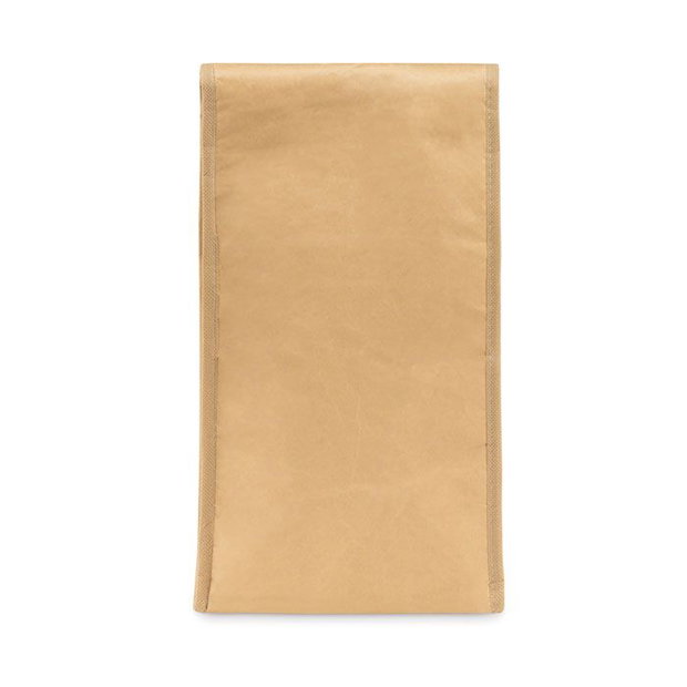 Set 50 Pungi Termoizolante Eco din Hartie Tesuta Reciclata 3L cu Buzunar Frontal, Izolare PE Foam, Livrari Fresh si Cadouri Corporate